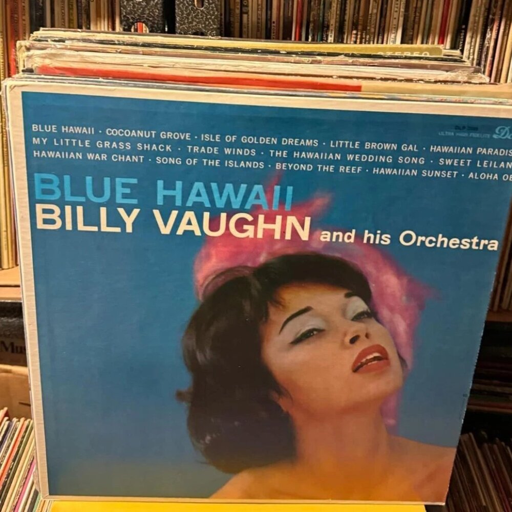 Billy Vaughn And His Orchestra – Blue Hawaii Vintage 33rpm VG+ AB74